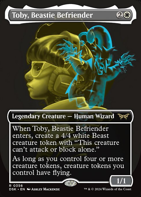 Toby, Beastie Befriender (356) [Duskmourn: House of Horror]