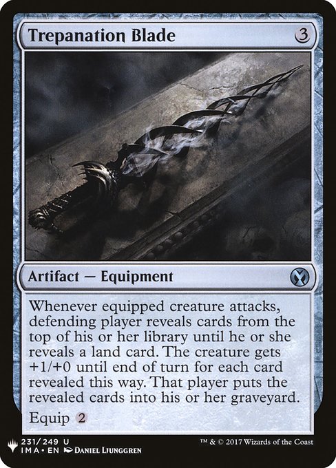 Trepanation Blade (IMA-231) [The List]