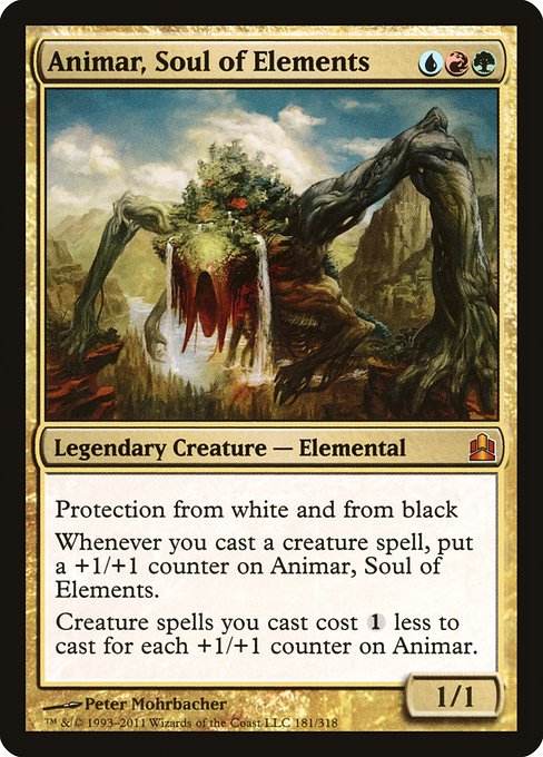Animar, Soul of Elements (181) [Commander 2011]