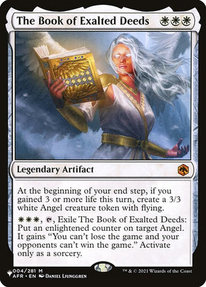 The Book of Exalted Deeds (AFR-4) [The List]