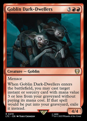 Goblin Dark-Dwellers (219) [Tales of Middle-earth Commander]