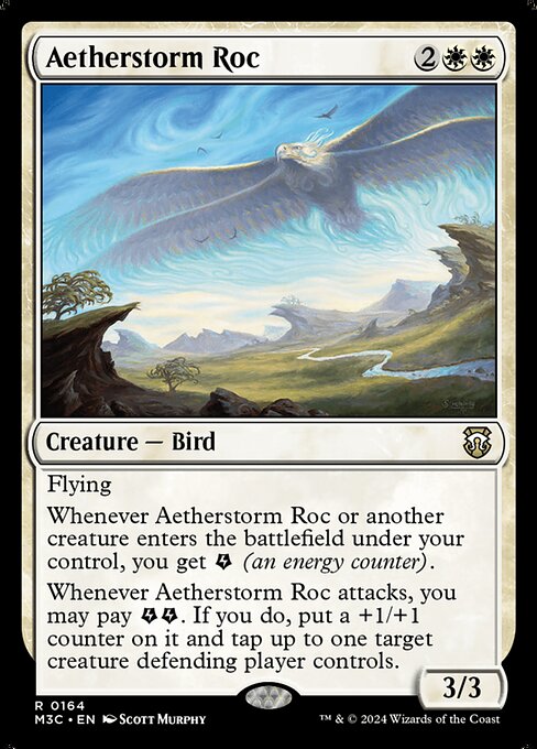 Aetherstorm Roc (164) [Modern Horizons 3 Commander]