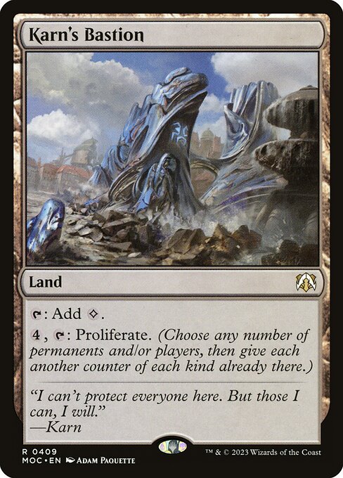 Karn's Bastion (409) [March of the Machine Commander]