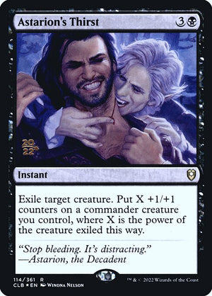 Astarion's Thirst (114s) [Battle for Baldur's Gate Promos]