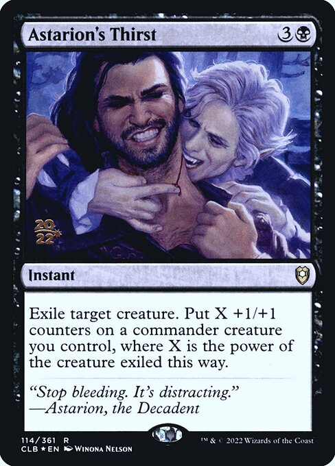 Astarion's Thirst (114s) [Battle for Baldur's Gate Promos]