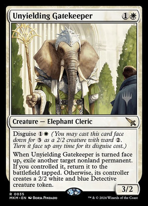 Unyielding Gatekeeper (35p) [Murders at Karlov Manor Promos]
