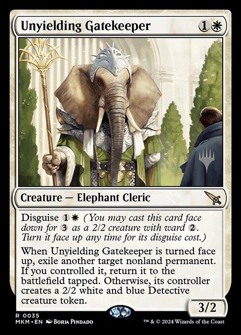 Unyielding Gatekeeper (35p) [Murders at Karlov Manor Promos]