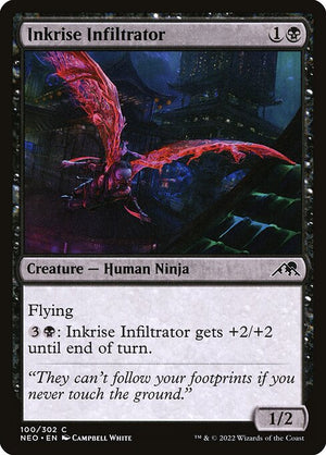 Inkrise Infiltrator (100) [Kamigawa: Neon Dynasty]
