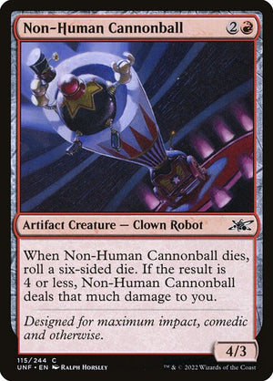 Non-Human Cannonball (115) [Unfinity]