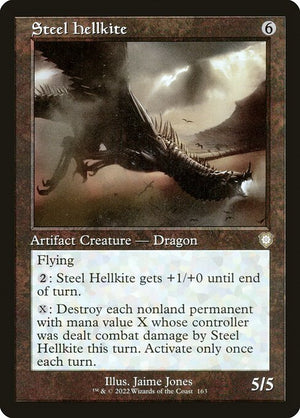 Steel Hellkite (163) [The Brothers' War Commander]