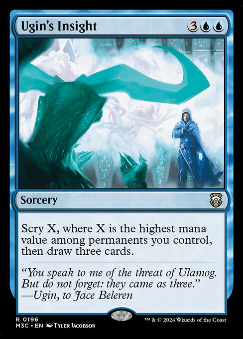 Ugin's Insight (196) [Modern Horizons 3 Commander]