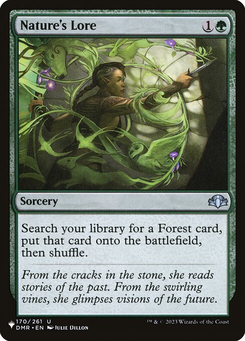 Nature's Lore (DMR-170) [The List]