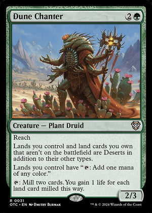 Dune Chanter (31) [Outlaws of Thunder Junction Commander]