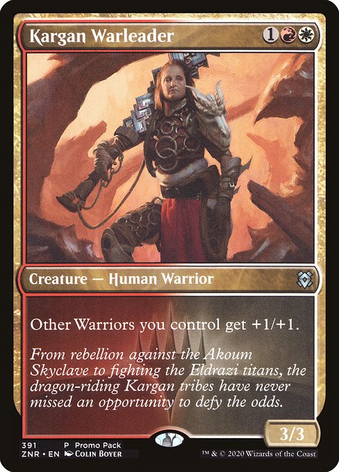 Kargan Warleader (391) [Zendikar Rising]