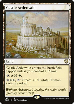 Castle Ardenvale (149) [Phyrexia: All Will Be One Commander]