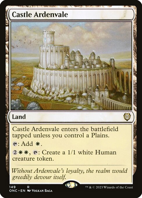 Castle Ardenvale (149) [Phyrexia: All Will Be One Commander]