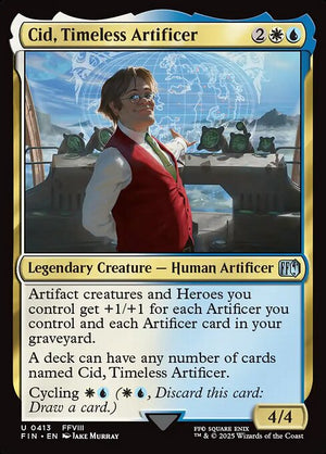 Cid, Timeless Artificer (413) [Final Fantasy]