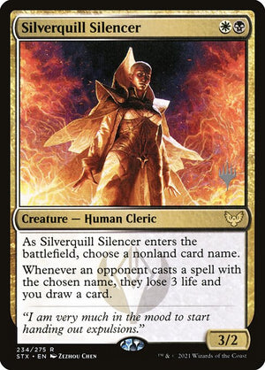 Silverquill Silencer (234p) [Strixhaven: School of Mages Promos]