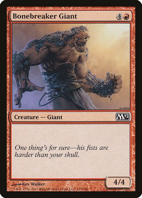 Bonebreaker Giant (123) [Magic 2012]