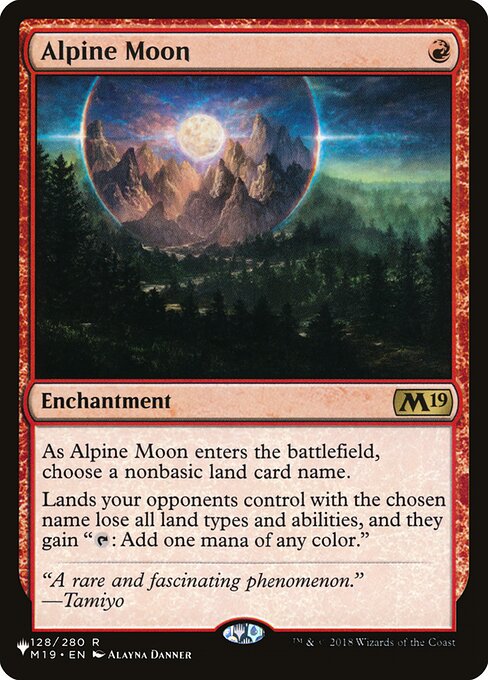 Alpine Moon (M19-128) [The List]