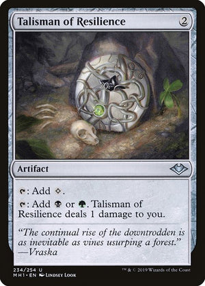 Talisman of Resilience (234) [Modern Horizons]