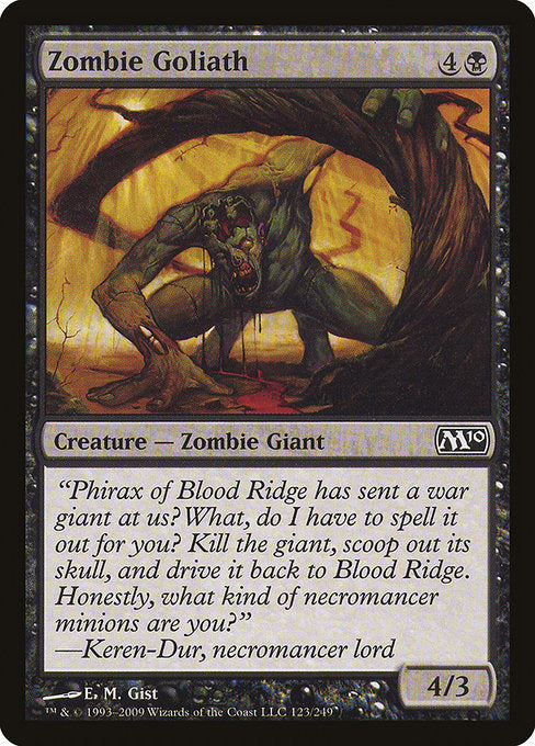 Zombie Goliath (123) [Magic 2010]