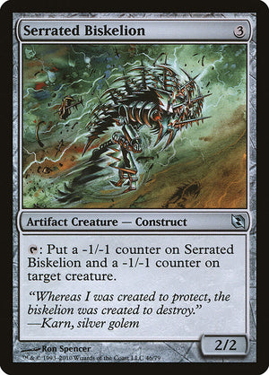 Serrated Biskelion (46) [Duel Decks: Elspeth vs. Tezzeret]