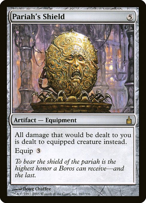 Pariah's Shield (267) [Ravnica: City of Guilds]