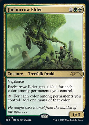 Faeburrow Elder (1173) [Secret Lair Drop] [Full Art]