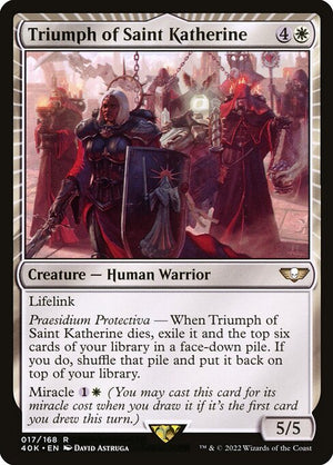Triumph of Saint Katherine (17) [Warhammer 40,000 Commander]