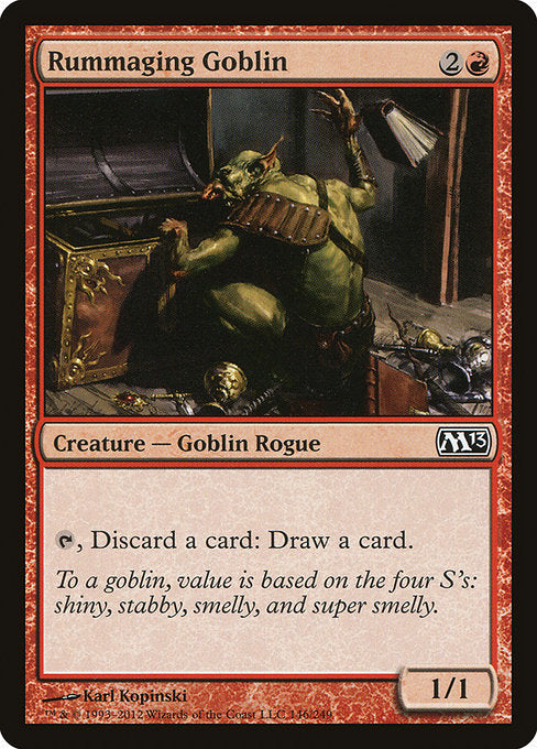 Rummaging Goblin (146) [Magic 2013]