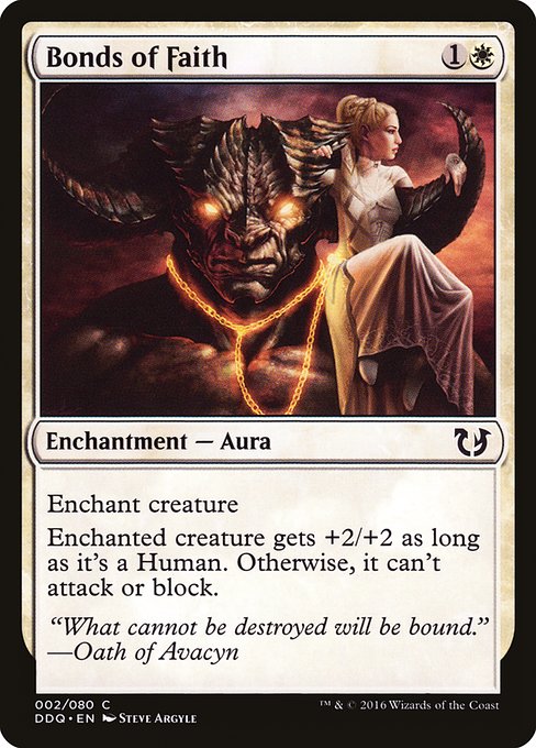 Bonds of Faith (2) [Duel Decks: Blessed vs. Cursed]