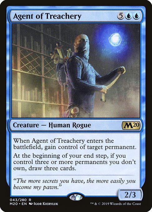 Agent of Treachery (43) [Core Set 2020]