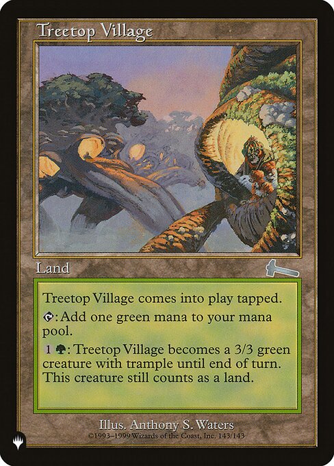 Treetop Village (ULG-143) [The List]