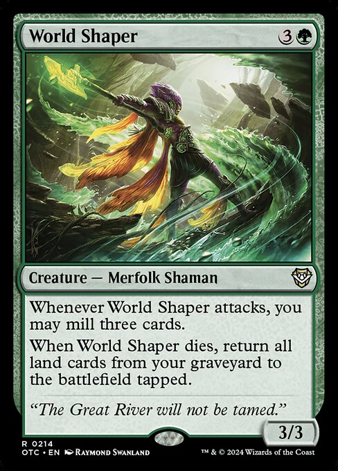 World Shaper (214) [Outlaws of Thunder Junction Commander]