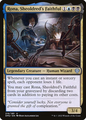 Rona, Sheoldred's Faithful (216) [Dominaria United]