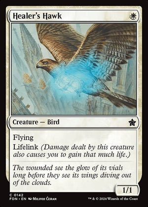 Healer's Hawk (142) [Foundations]