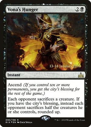 Vona's Hunger (90s) [Rivals of Ixalan Promos]