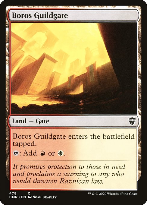 Boros Guildgate (478) [Commander Legends]