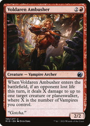 Voldaren Ambusher (166) [Innistrad: Midnight Hunt]