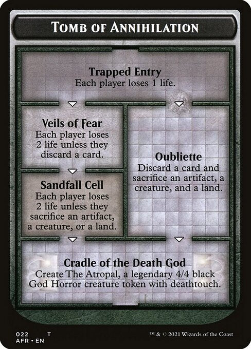 Tomb of Annihilation (22) [Forgotten Realms Oversized Cards]