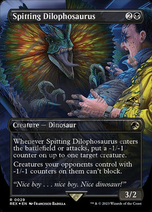 Spitting Dilophosaurus (29) [Jurassic World Collection] [Borderless]