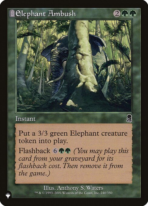 Elephant Ambush (ODY-240) [The List]
