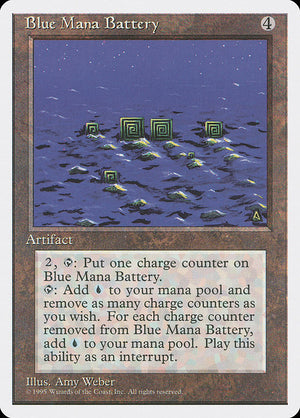Blue Mana Battery (300) [Fourth Edition]