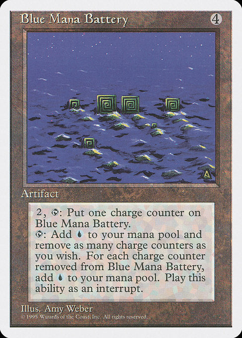 Blue Mana Battery (300) [Fourth Edition]
