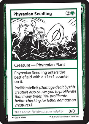 Phyrexian Seedling (999-PS) [Mystery Booster 2]