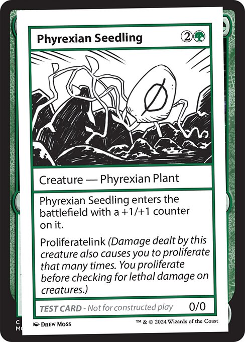 Phyrexian Seedling (999-PS) [Mystery Booster 2]