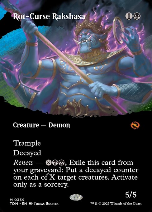 Rot-Curse Rakshasa (339) [Tarkir: Dragonstorm]