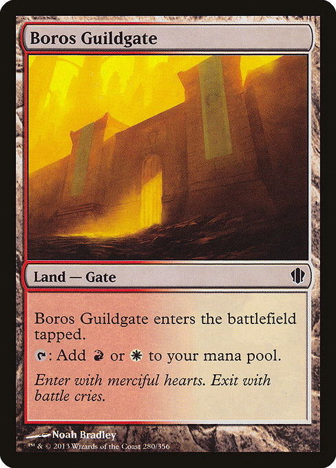 Boros Guildgate (280) [Commander 2013]