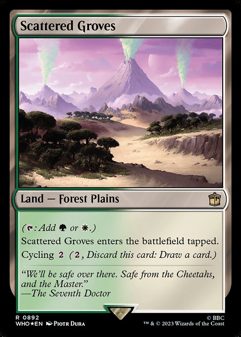 Scattered Groves (892) [Doctor Who]
